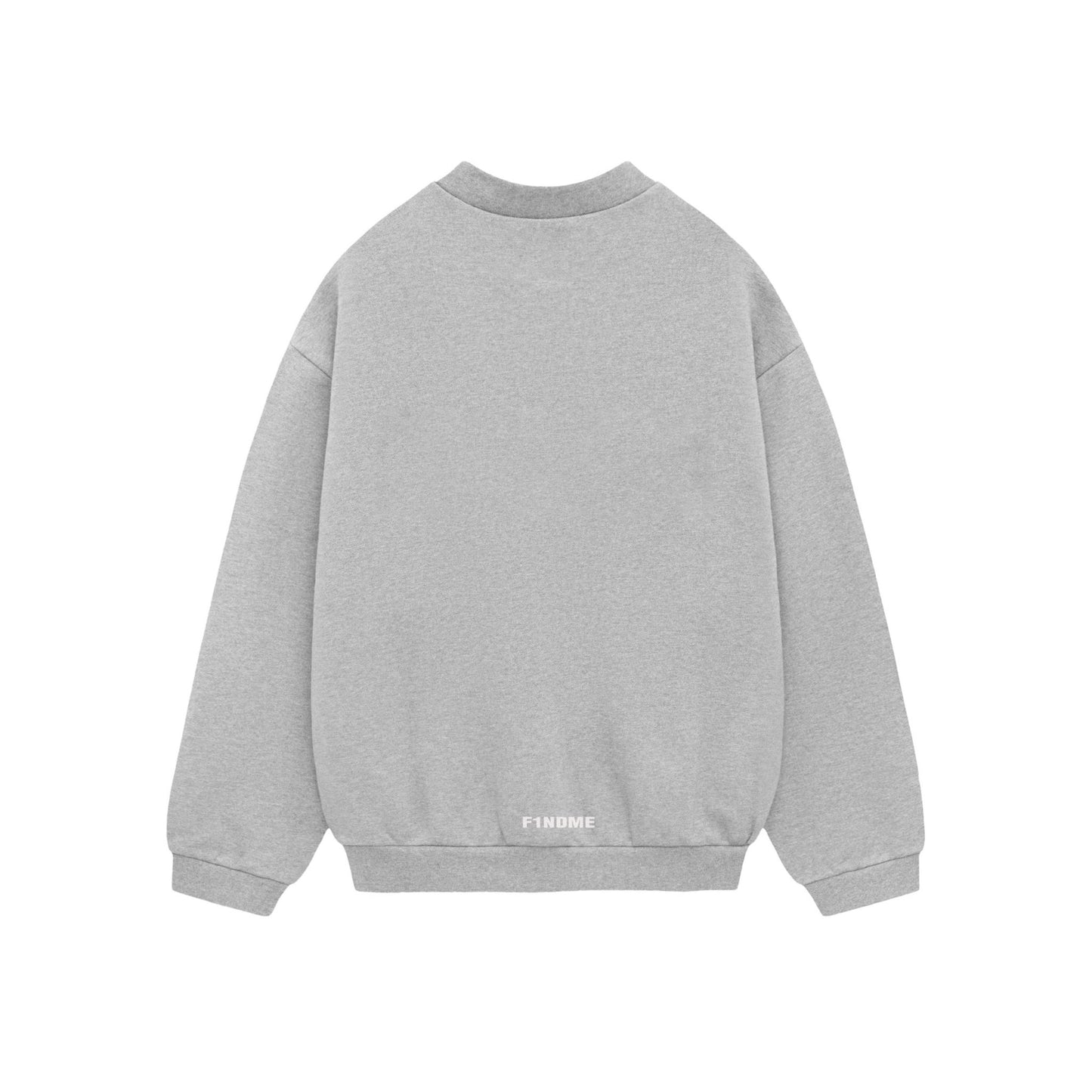'Cloud Grey' Crewneck - F1NDME