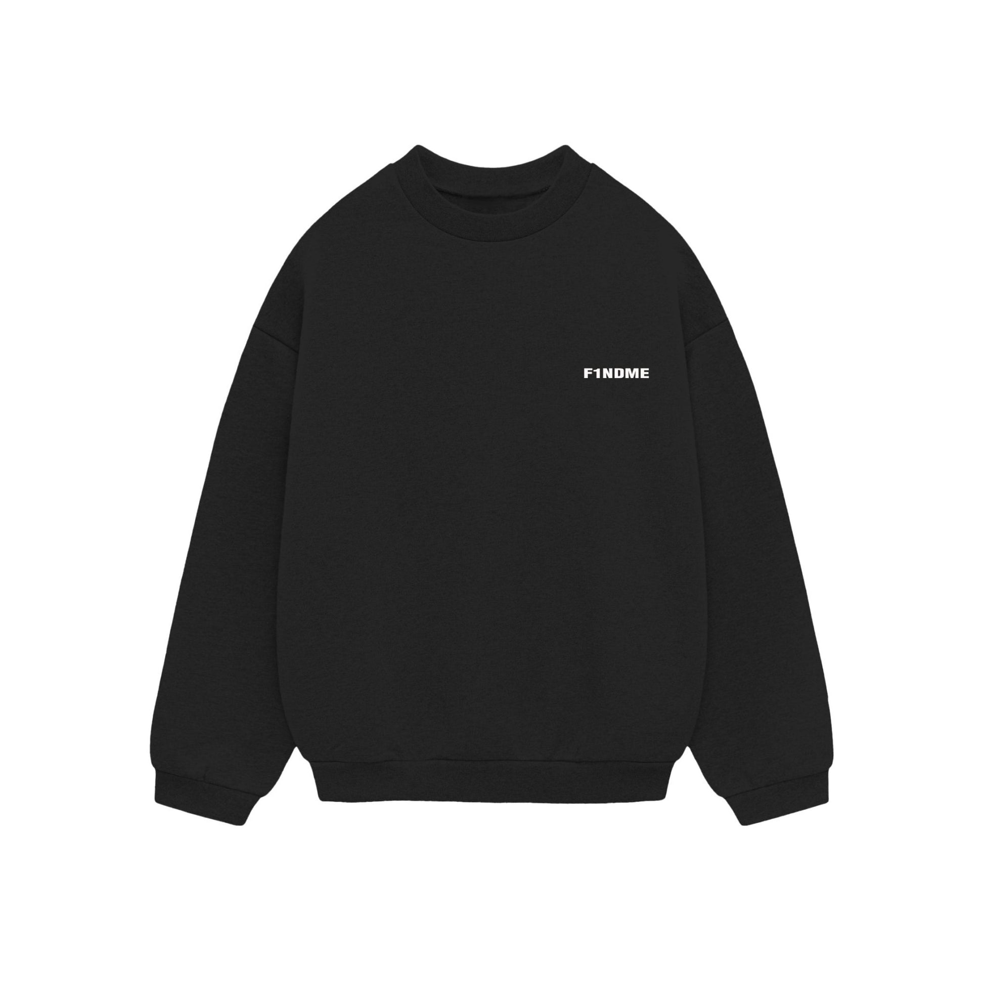 'Jet Black' Crewneck - F1NDME