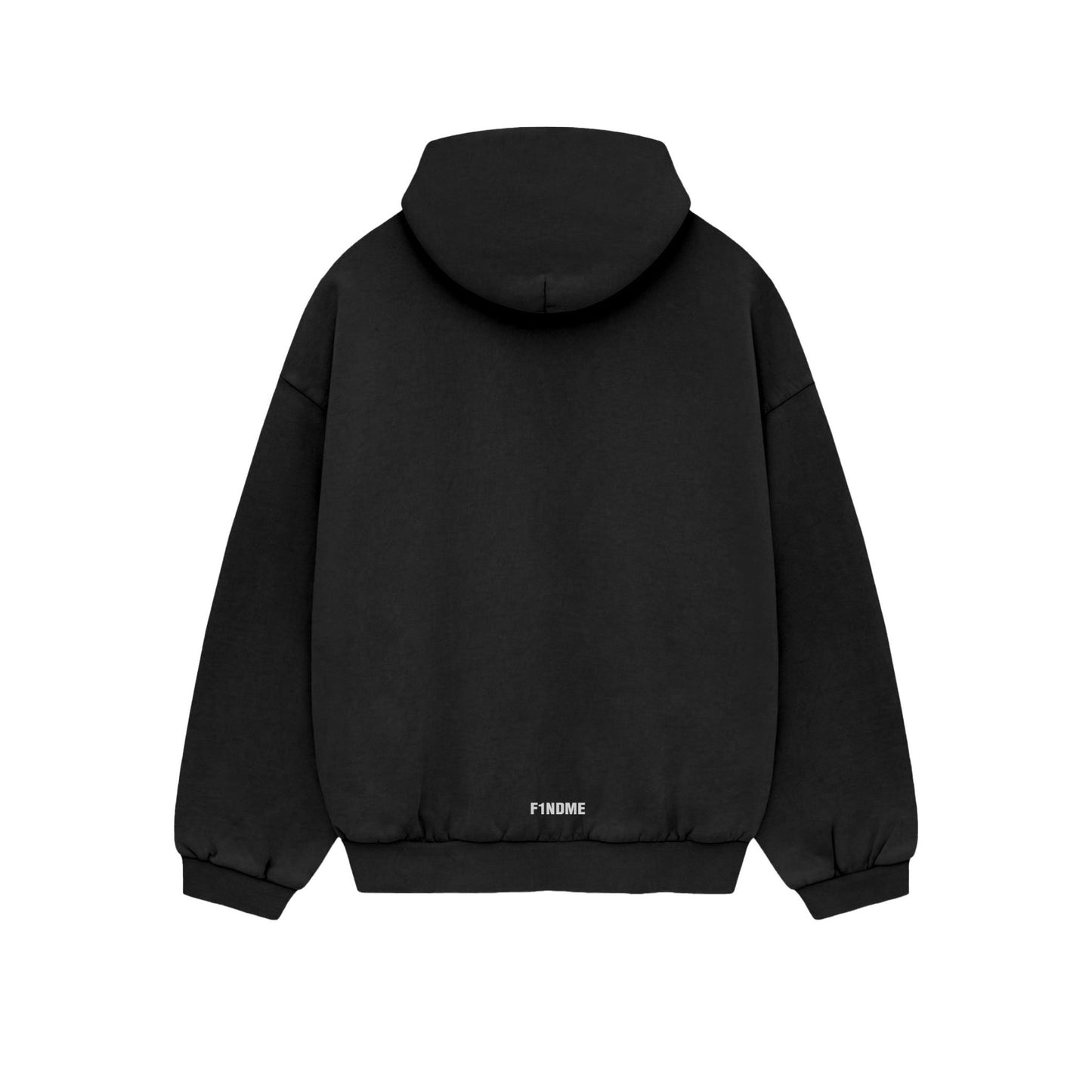 Premium Heavyweight 'Jet Black' Hoodie - F1NDME