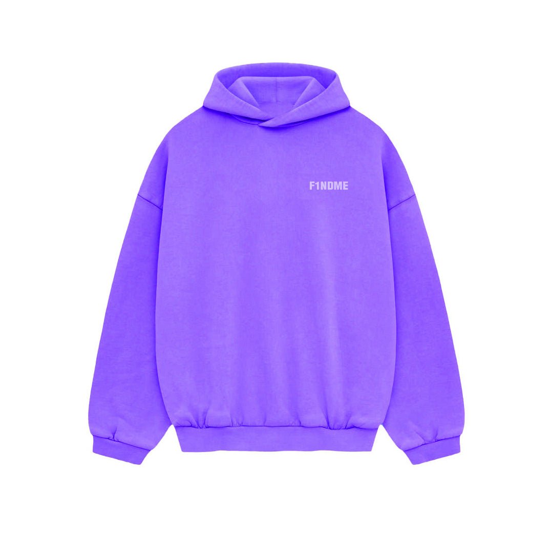 Premium Heavyweight 'Violet Purple' Hoodie - F1NDME